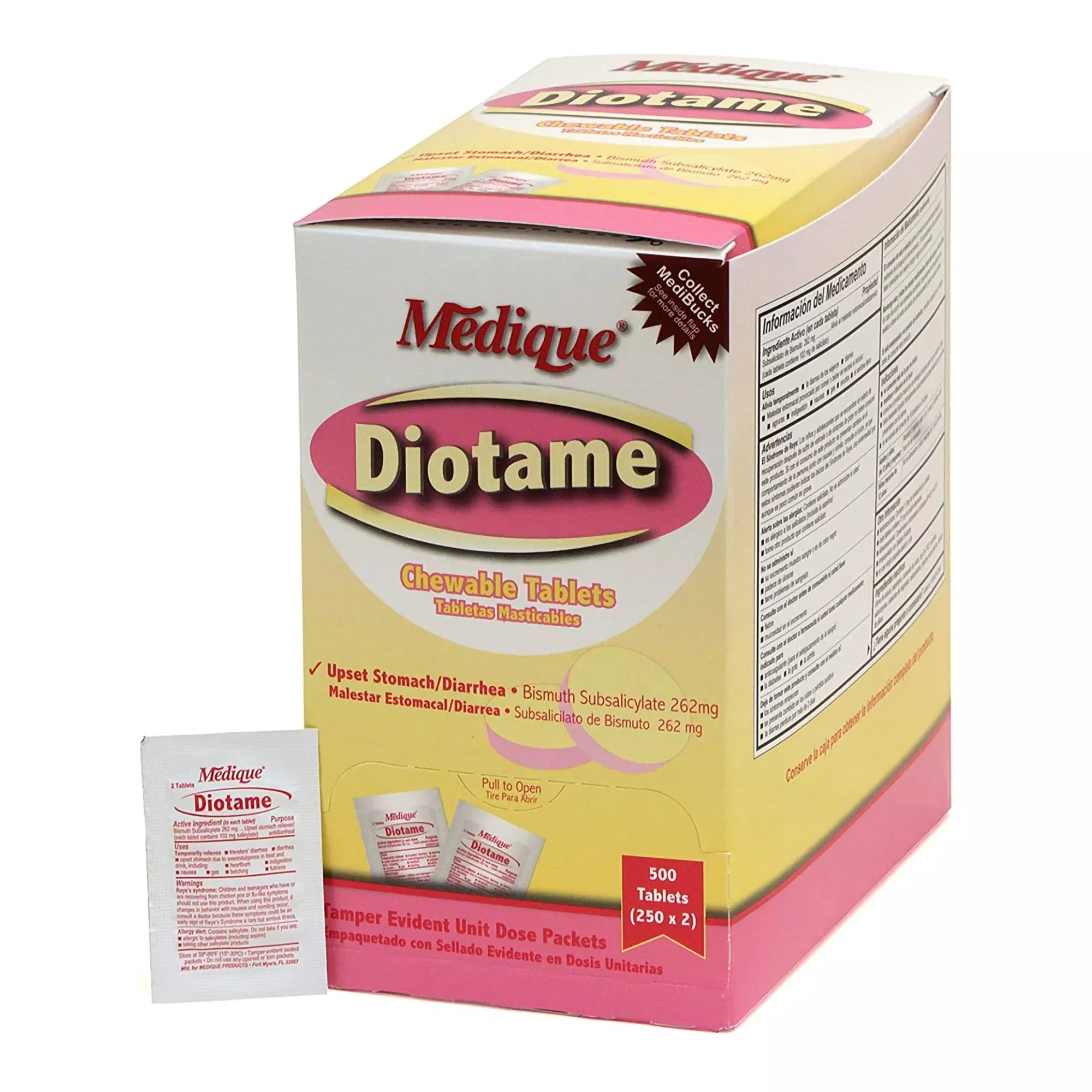 Diotame Bismuth Subsalicylate Anti Diarrheal