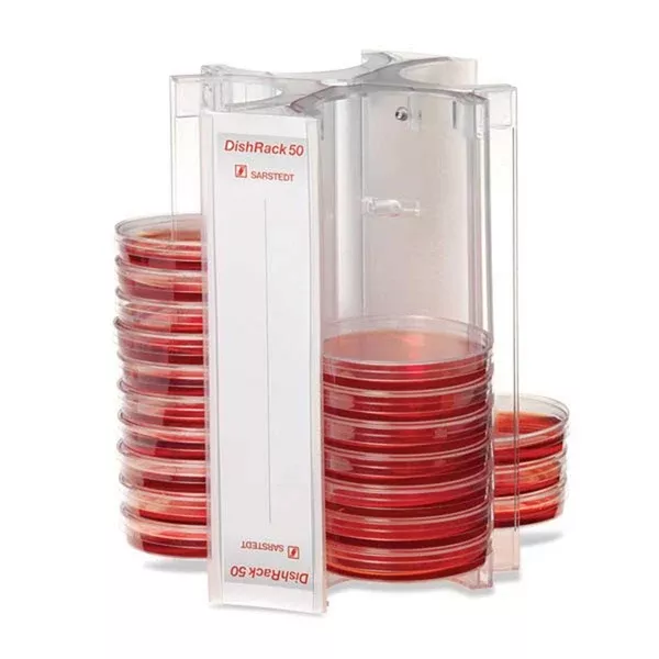 DishRack 50 Petri Dish Transport Carrier DishRack 50 ,1 Each