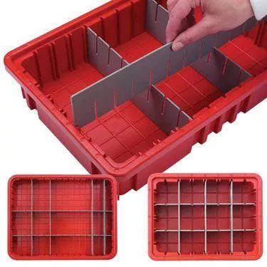 Divider Boxes 10.875"W x 16.5"L x 3.5"H ,1 Each