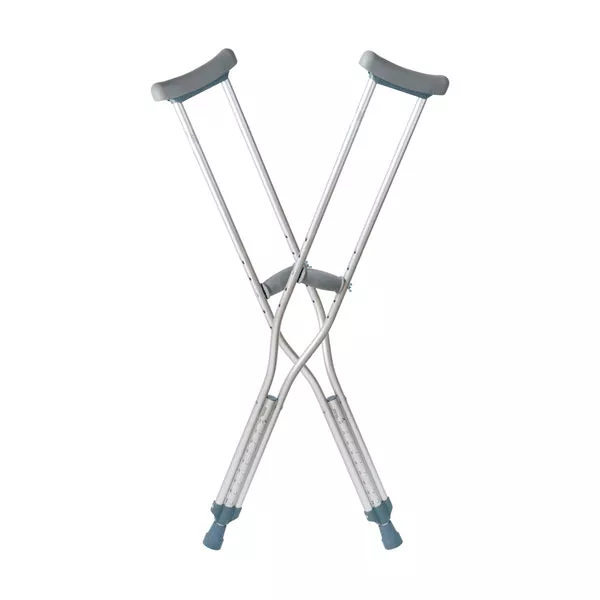 DMI Push-Button Aluminum Crutches AM-502-1435-0010