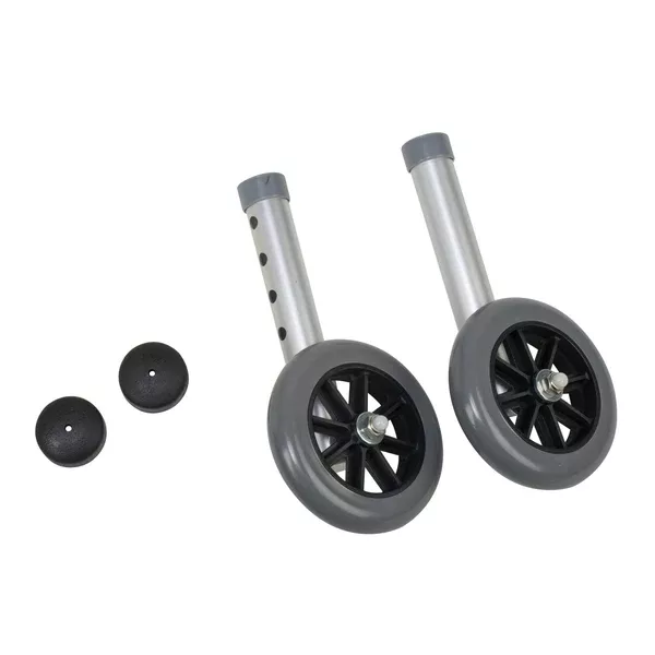 DMI Walker Wheels with Glide Cap Kits AM-510-1005-0945