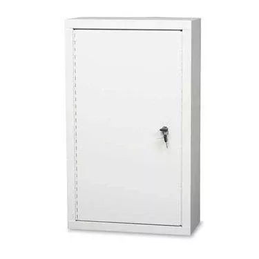 Double Door Double Lock Narcotics Cabinet With 1 Adjustable Shelf • 12"W x 8"D x 15"H ,1 Each