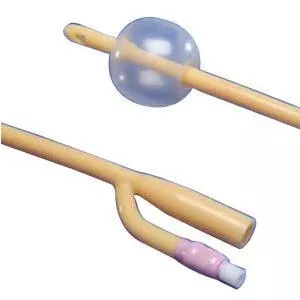 Dover 2-Way Silicone-Elastomer Foley Catheter 16 Fr 30 cc