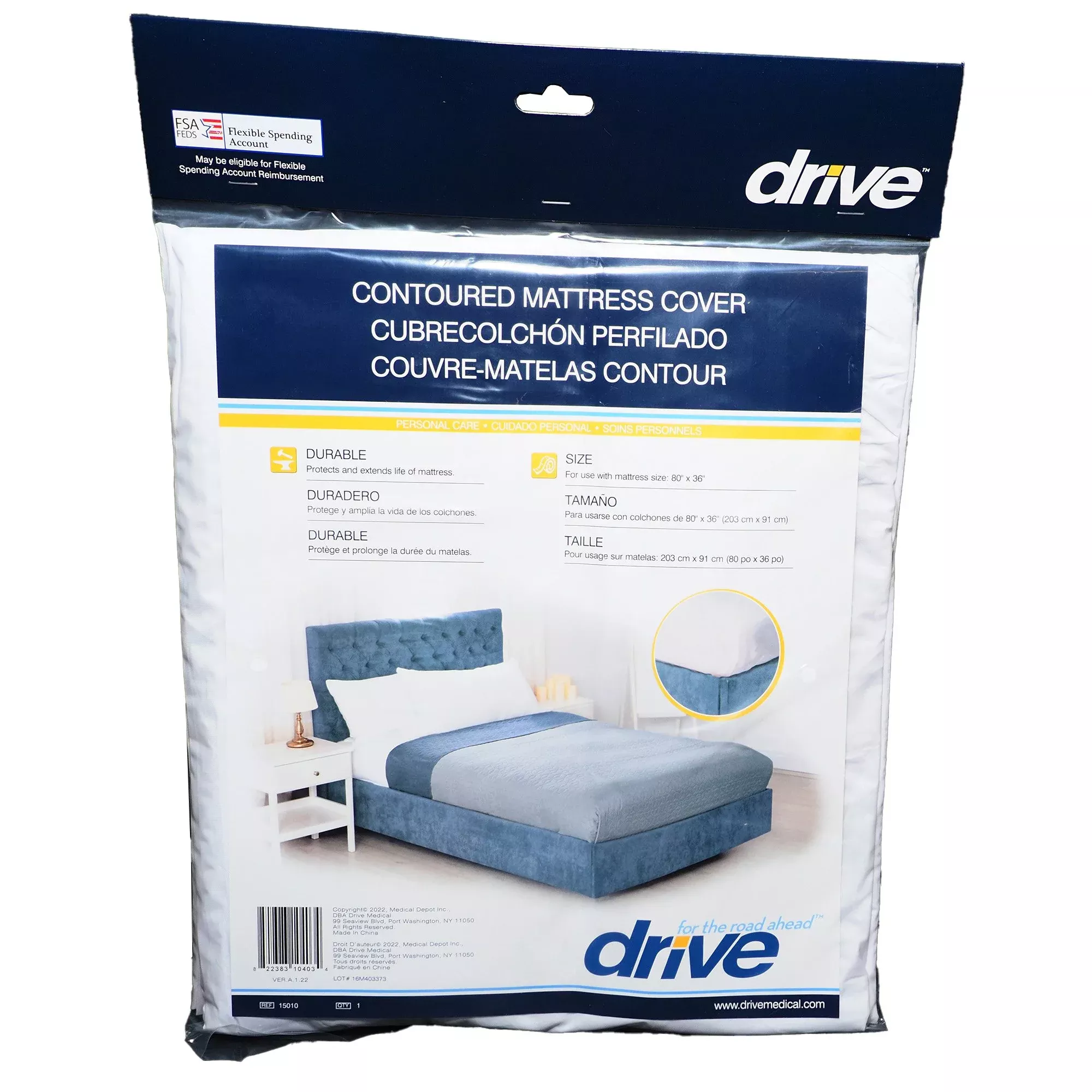 Drive Contoured Mattress Cover