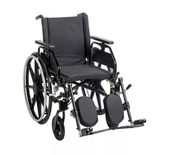 Drive Medical Viper Plus GT Lightweight Wheelchair, Universal Armrests