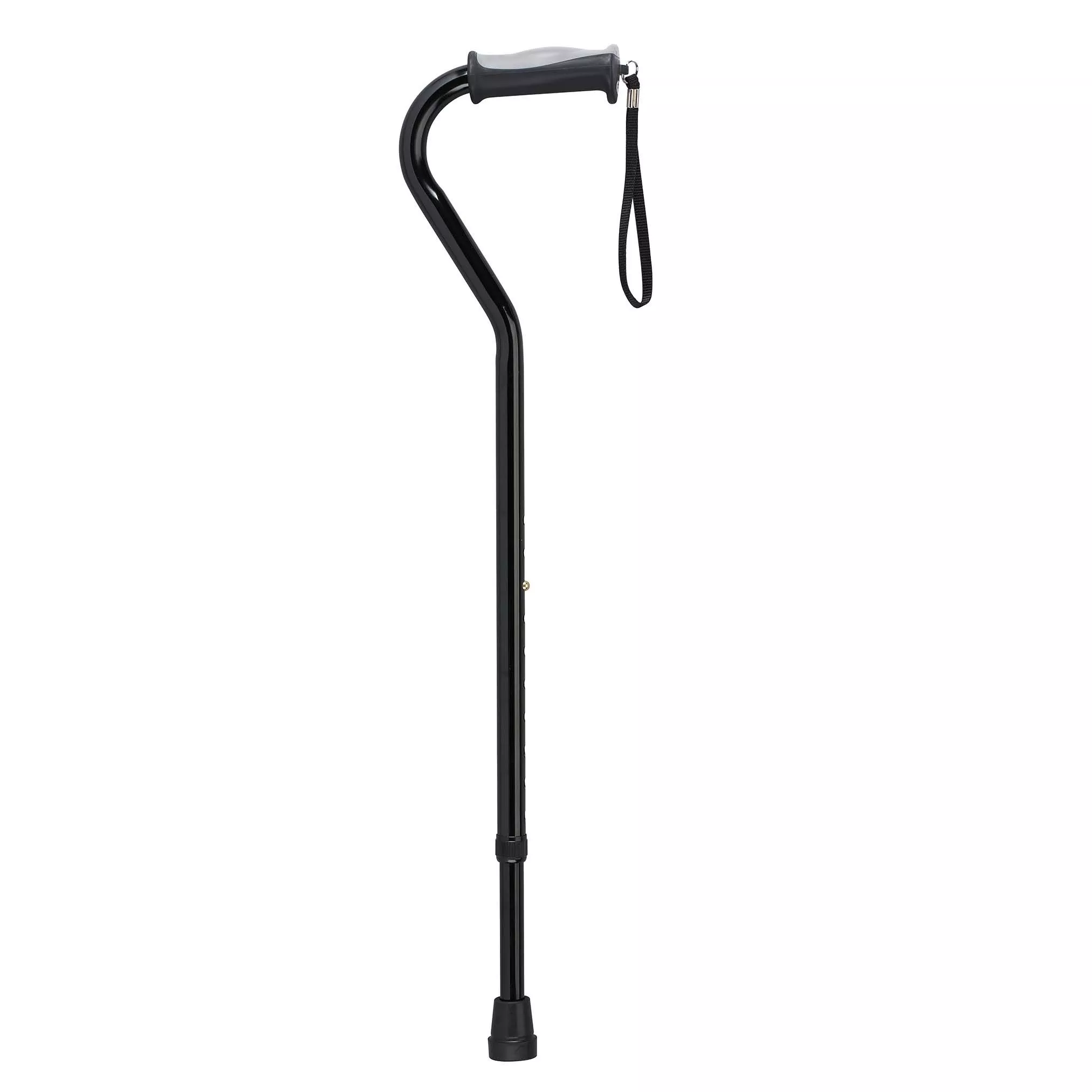 Drive Offset Cane with Adjustable Height and Gel Hand Grip