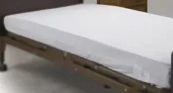 Drive White Fitted Bed Sheet