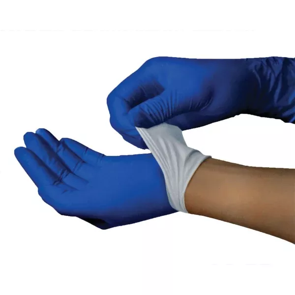 Dual-Color pH5.5 Exam Gloves Medium ,100 / bx