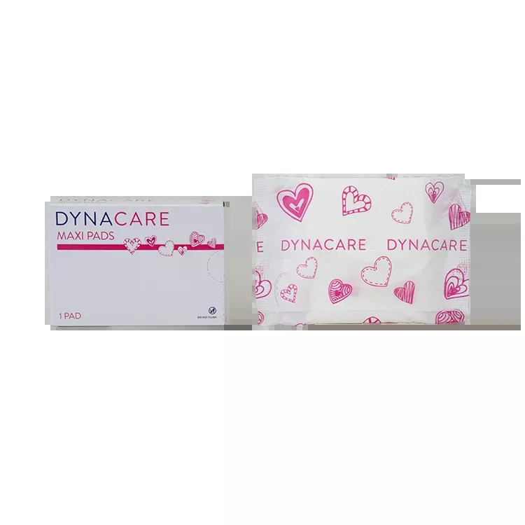 Dynacare Maxi Pads, #4 box, 250/case (250 Count)