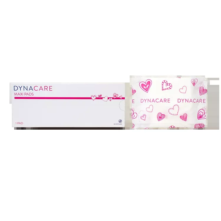 Dynacare Maxi Pads, #8 box, 250/case (250 Count)