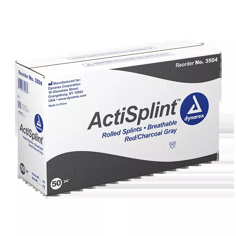 Dynarex ActiSplint - Folded Flat, 24" (50 Count)