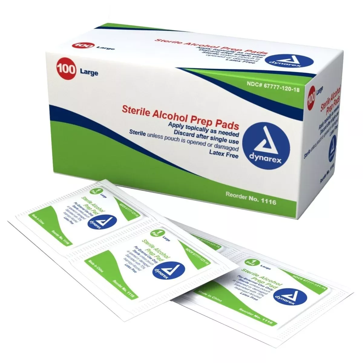 Dynarex Alcohol Prep Pad