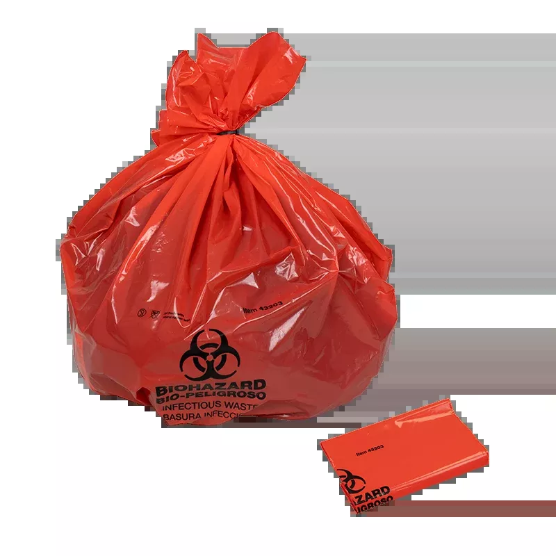 Dynarex Biohazard Bags, 39” x 33” (100 Count)