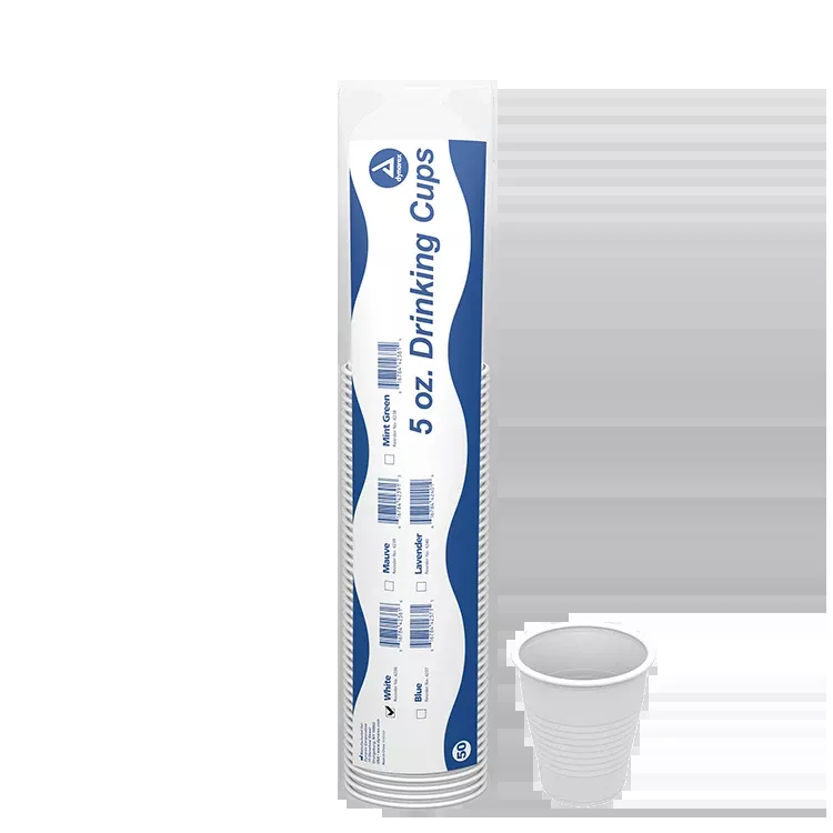 Dynarex Drinking Cups, 5 oz. - 50ea/bx, 20bxs/cs (1000 Count)