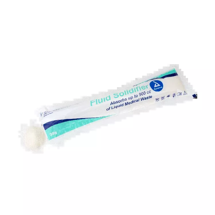 Dynarex Fluid Solidifier, 28g Pouch, 200pcs/case (200 Count)