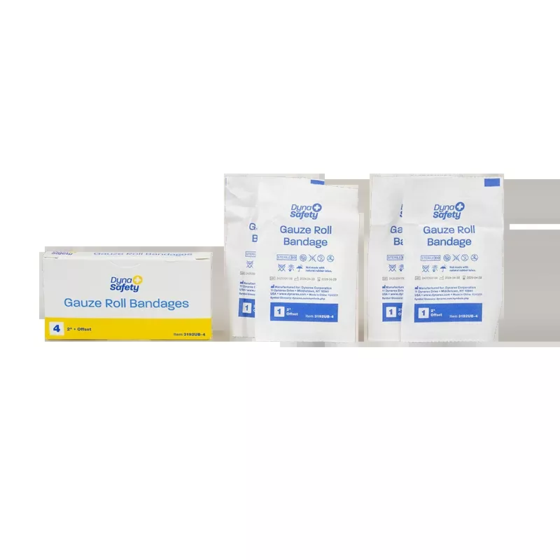 Dynarex Gauze Roll Bandage, 2", 4ea/bx, 100bxs/cs (400 Count)