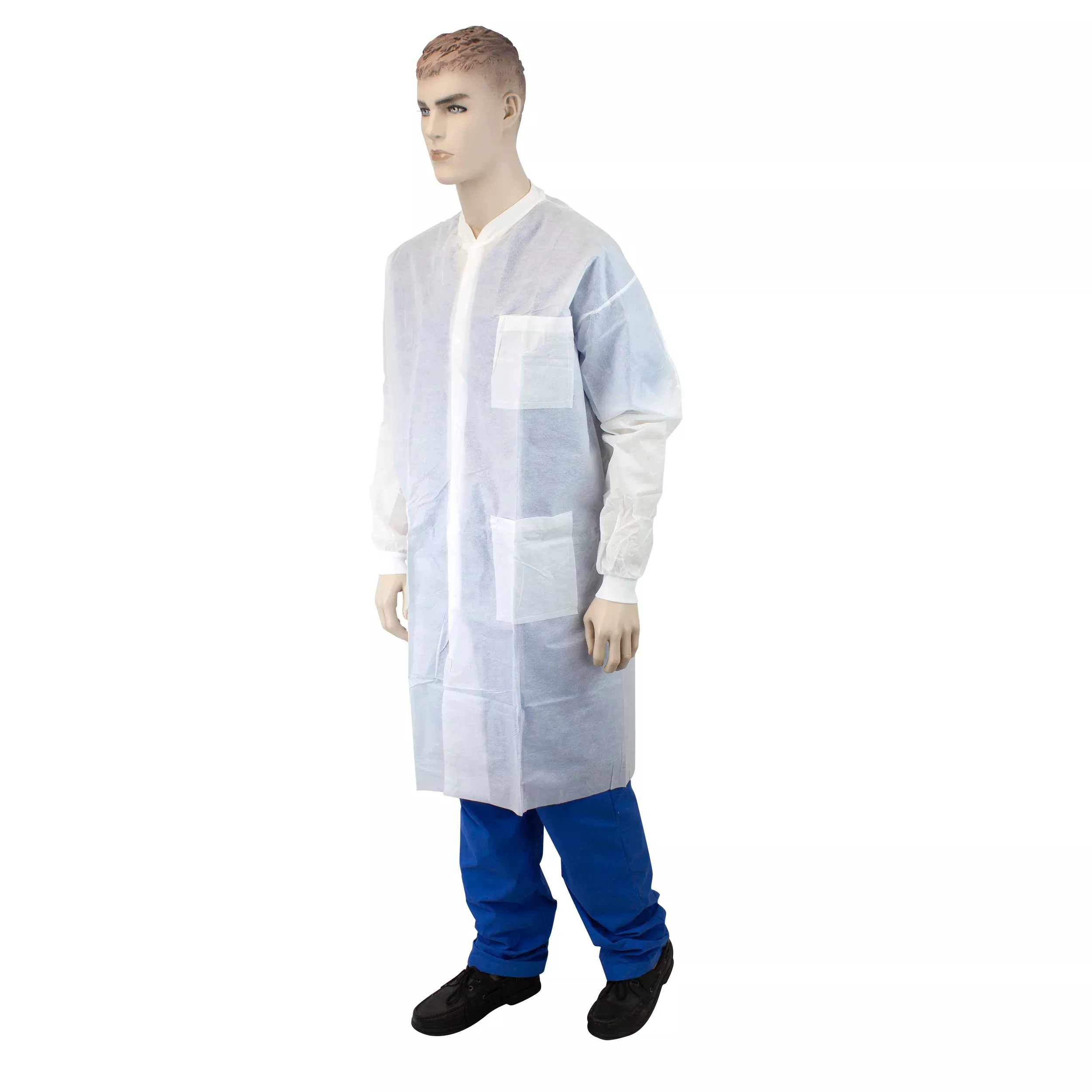 Dynarex Lab Coat w/ Pockets (30 Count)