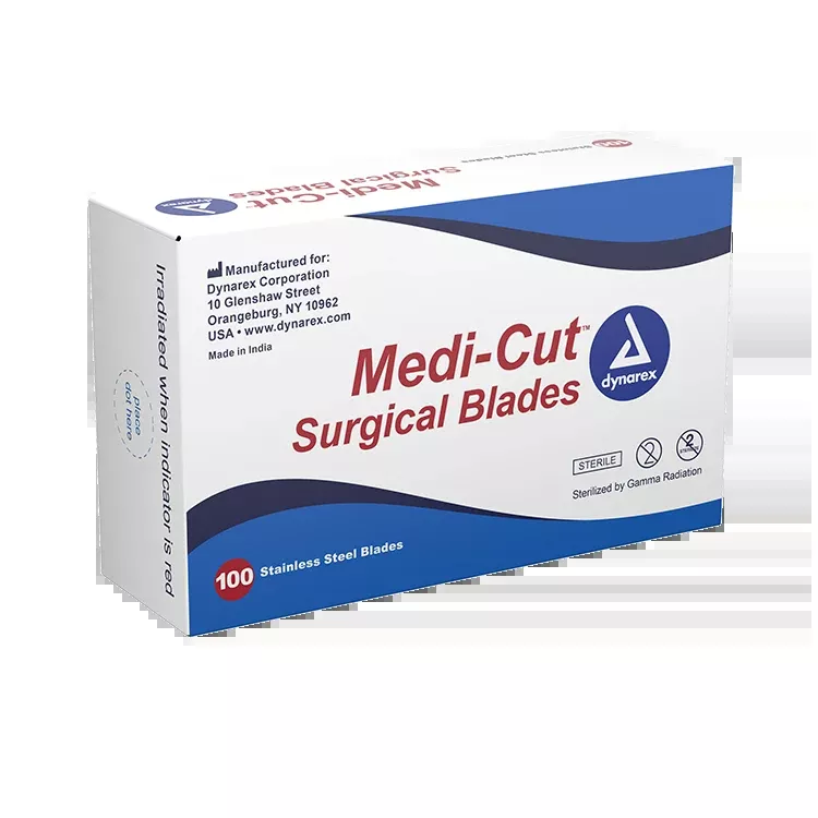 Dynarex Medi-Cut Sterile Blades, 100ea/bx (100 Count)