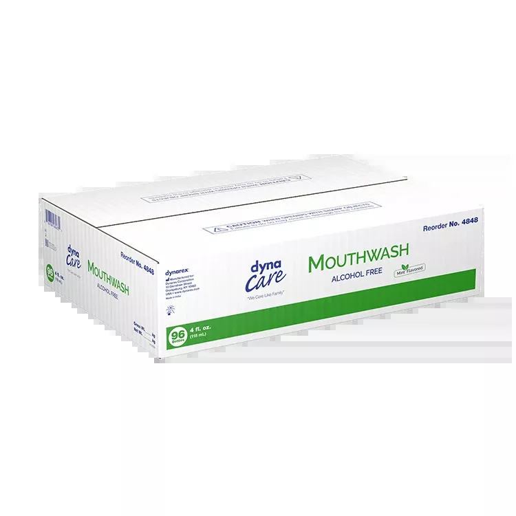Dynarex Mouthwash - Mint Flavored (96 Count)
