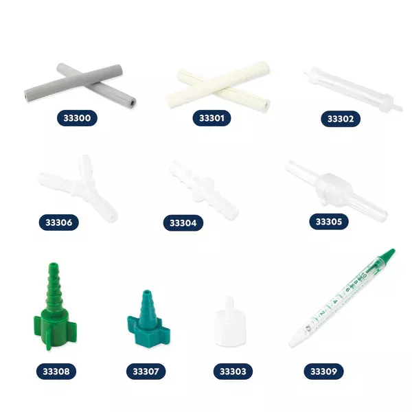 Dynarex Resp-O2 Oxygen Tubing Adaptors (50 Count)