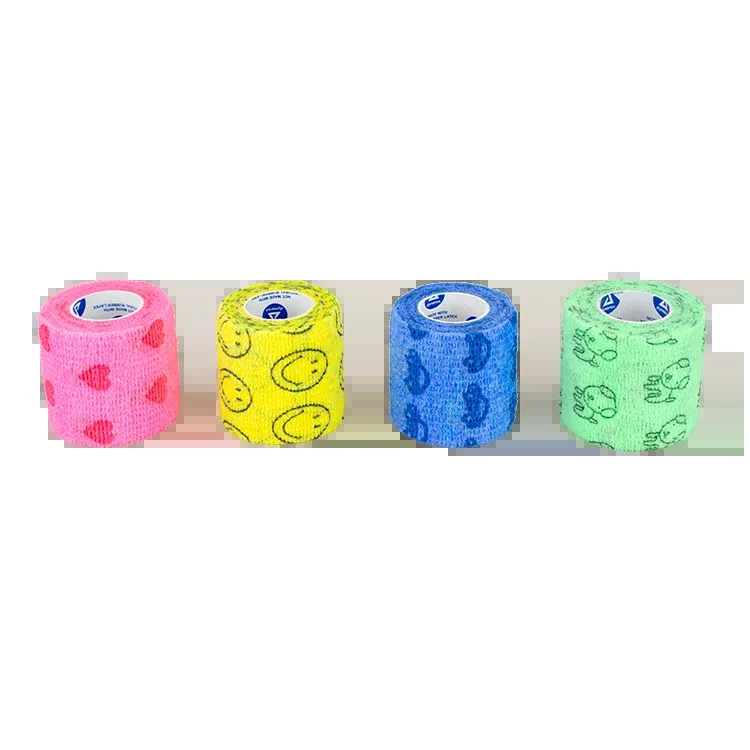 Dynarex Sensi Wrap, Self-Adherent - Latex Free, Assorted – Kids Pack