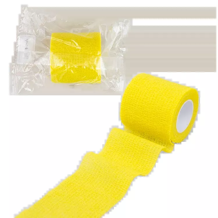 Dynarex Sensi Wrap, Self-Adherent Wrap - Latex Free, Yellow
