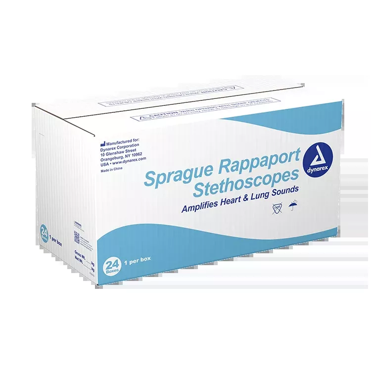 Dynarex Sprague Rappaport Stethoscope - 20ea/cs (20 Count)