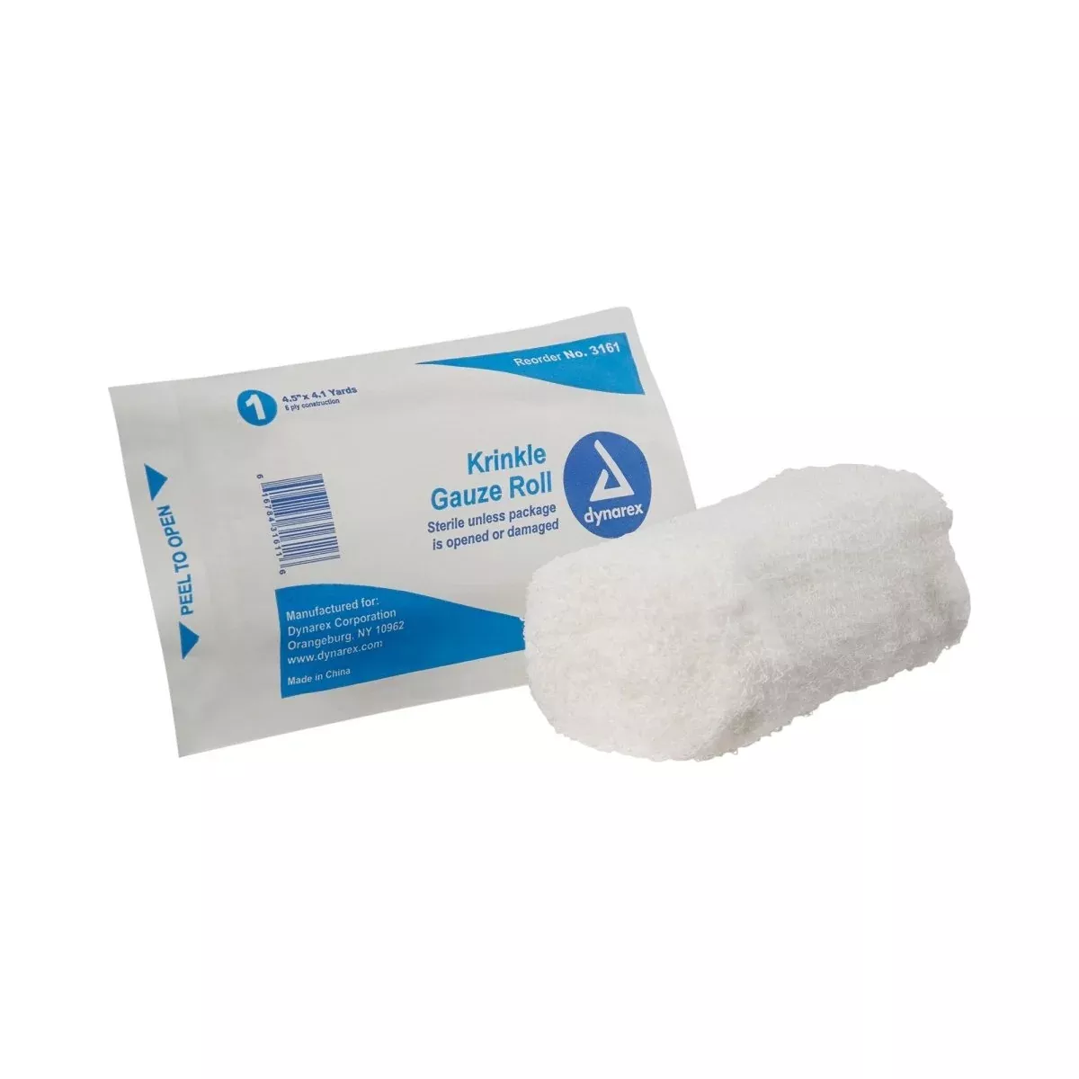 Dynarex Sterile Fluff Bandage Roll