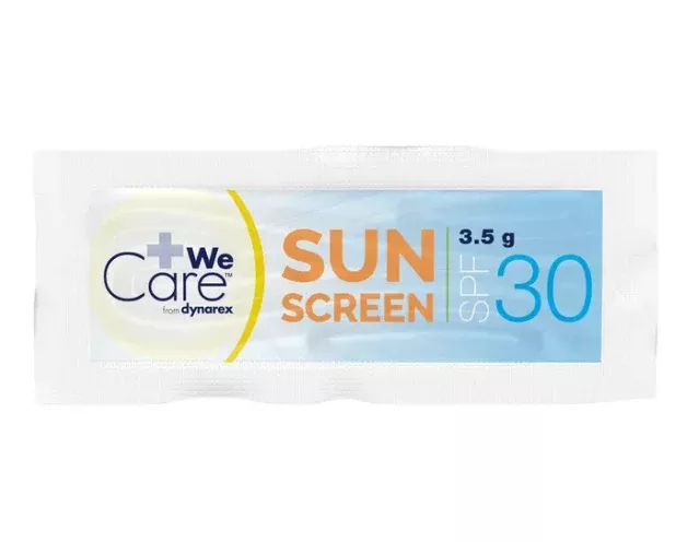 Dynarex Sunscreen, 3.5 g Sachet, (1000 Count)