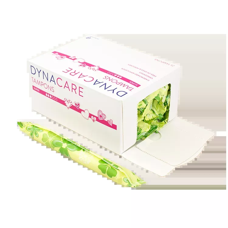 Dynarex Super Tampons Cardboard Applicator, 9-12gr absorbency, 25ea/bx, 9bxs/cs (225 Count)