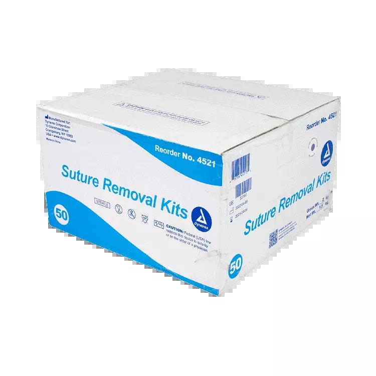 Dynarex Suture Removal Kit - Sterile (50 Count)