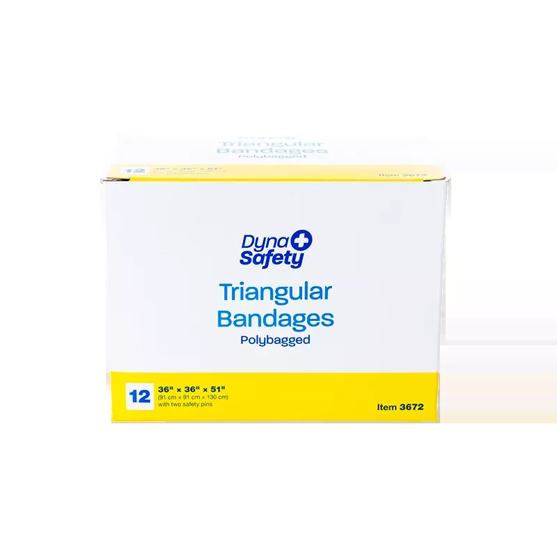 Dynarex Triangular Bandages (12 Count)