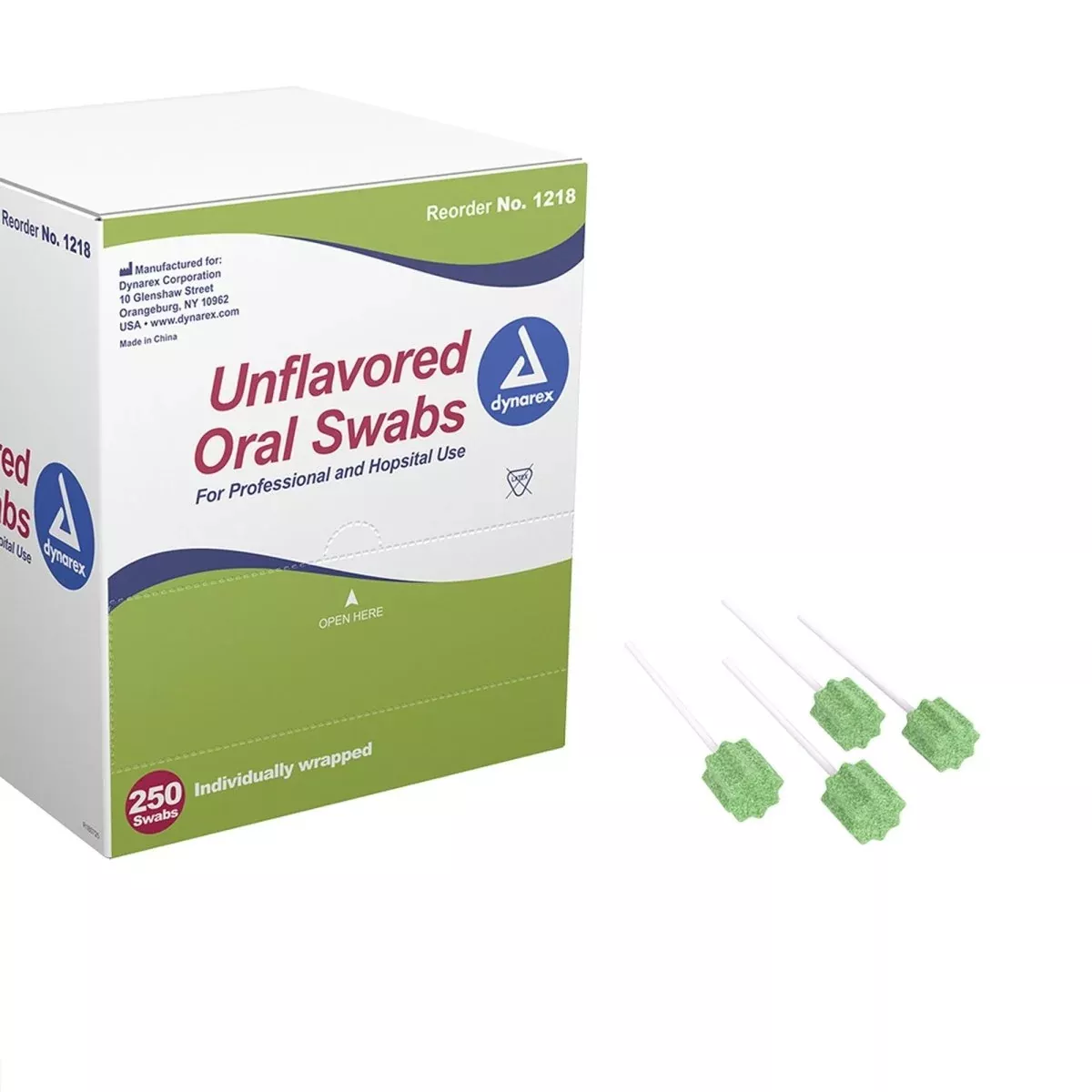 Dynarex Unflavored Oral Swabstick