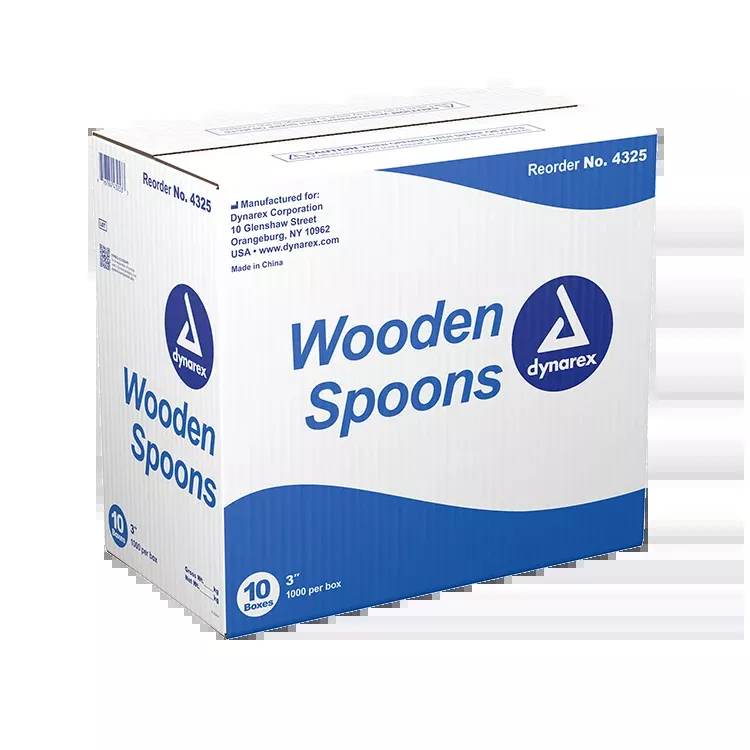 Dynarex Wooden Spoons (10000 Count)