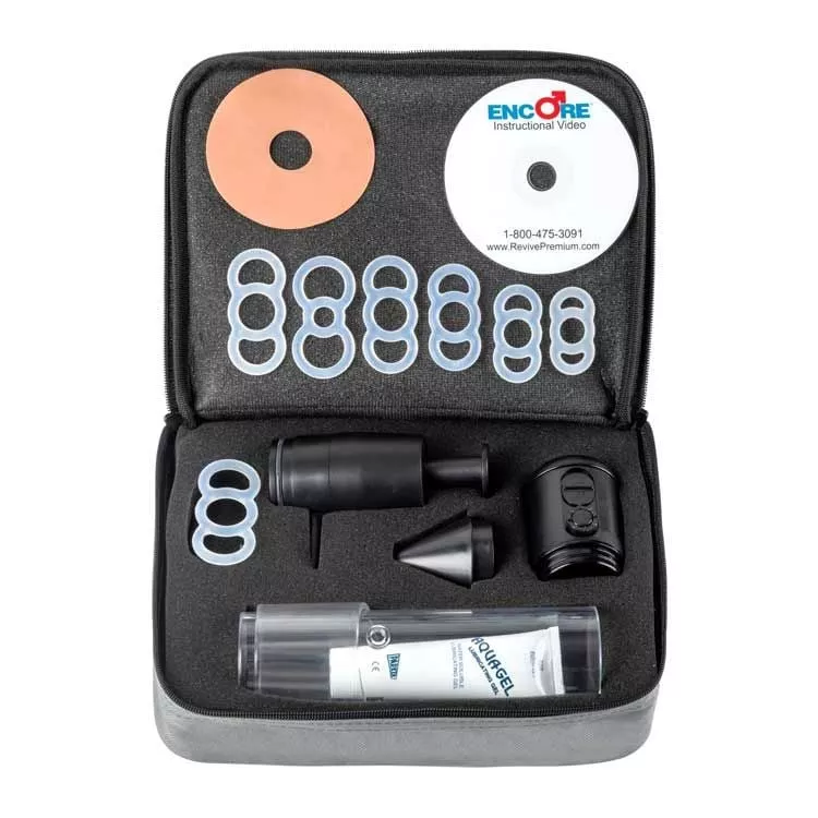 Encore Deluxe Vacuum Therapy System - Battery and Manual ED Pump