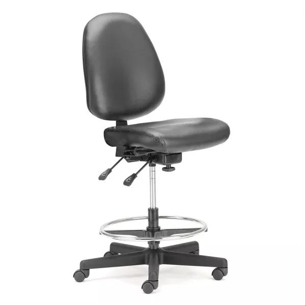 ErgoTask Stool Stool (without arms) • 25.5"W x 18.5"D x 49"H ,1 Each