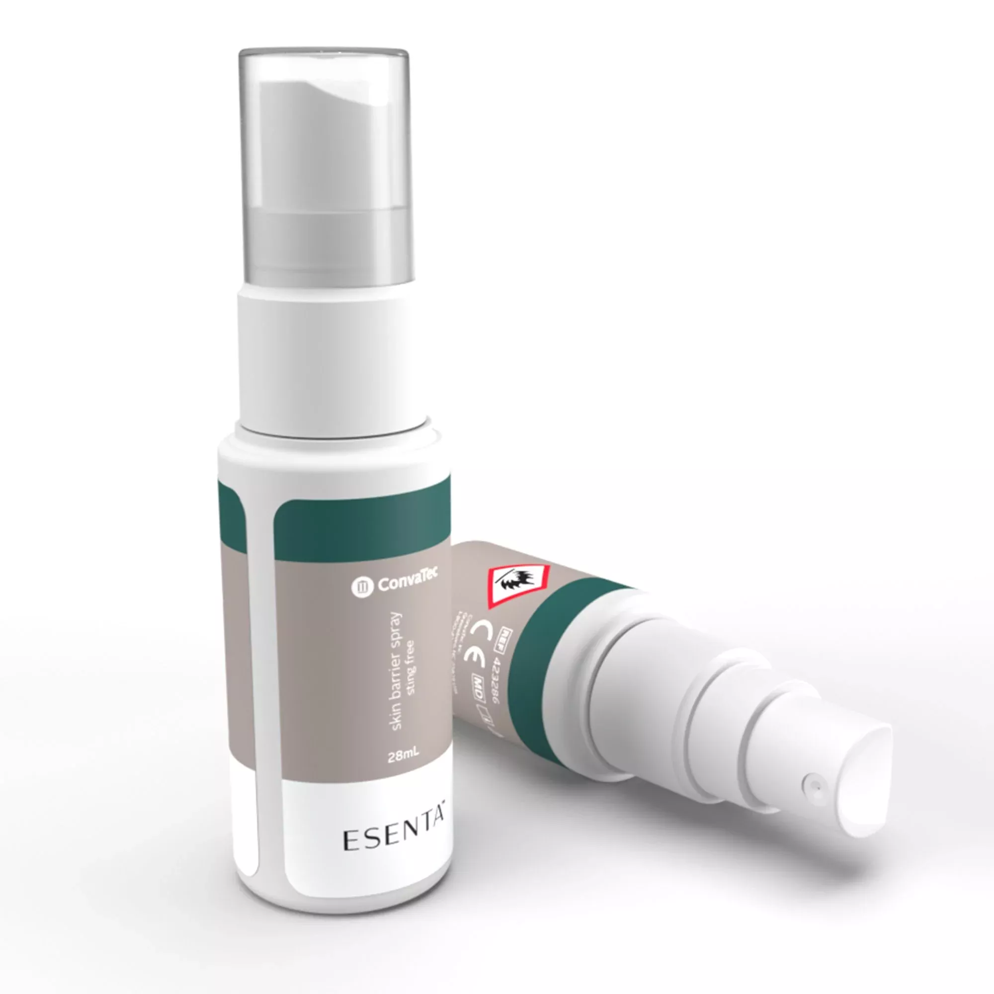 Esenta™ Sting Free Skin Barrier Pump Spray, Silicone Blend, 28 mL