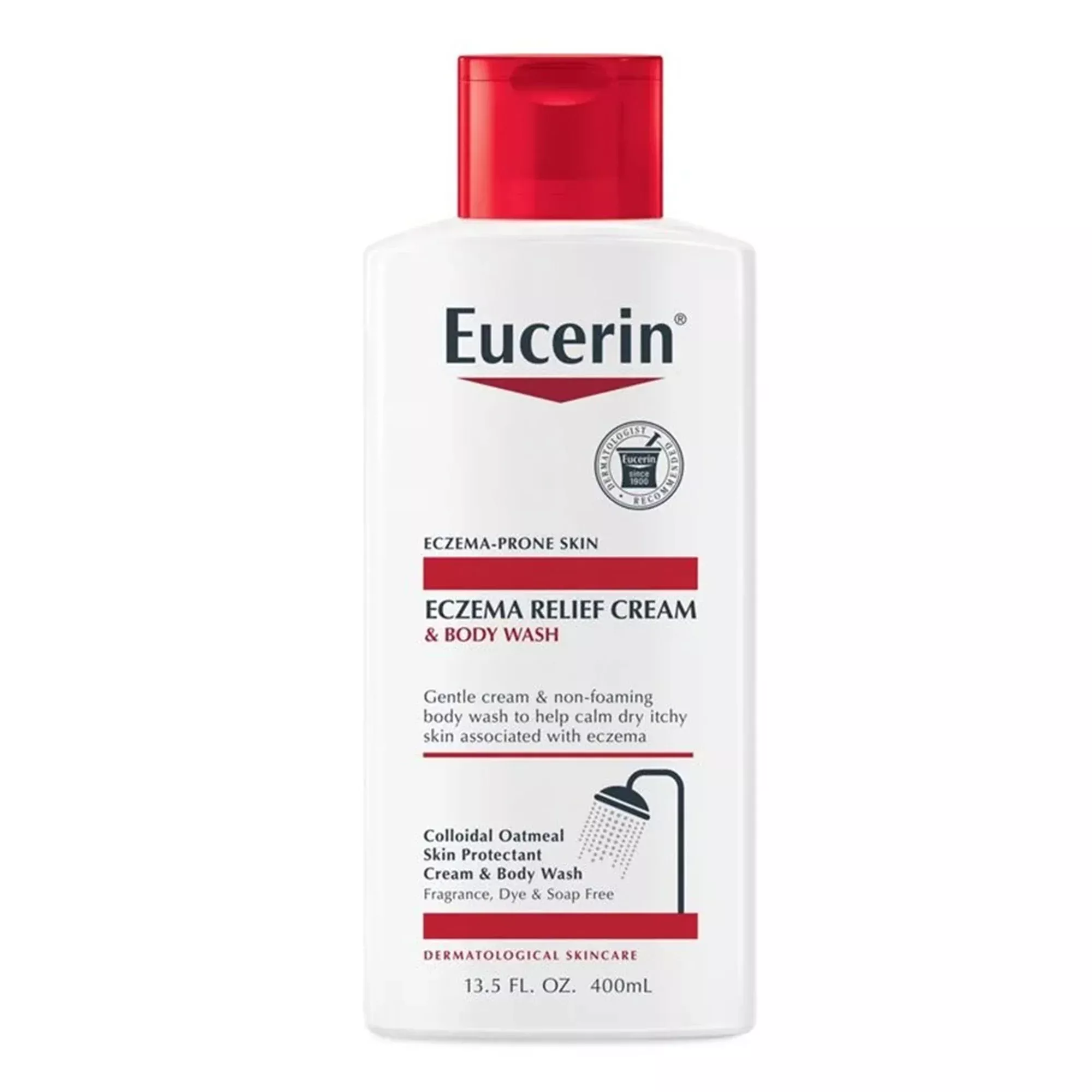 Eucerin Eczema Relief Cream and Body Wash, 13.5 oz.