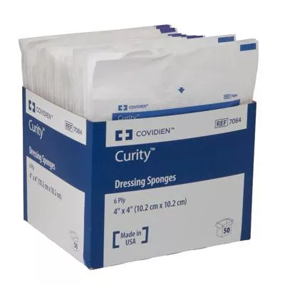 Excilon Sterile Nonwoven Sponge 3" x 4" 6 ply