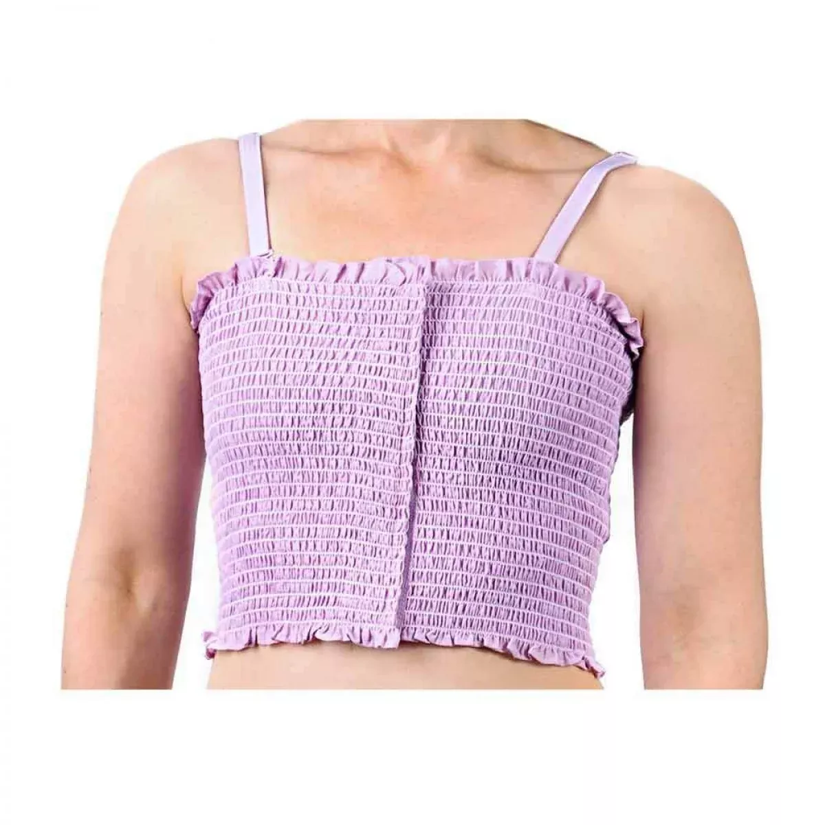 Expand-A-Band Post-Op Breast Binder Lined Solid Pink 3X-Large - 12 Per Pack