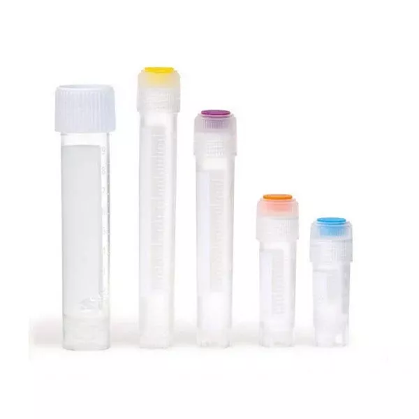 External Thread Cryovials 1.2mL • 12.5mm x 43mm ,100 per Paxk