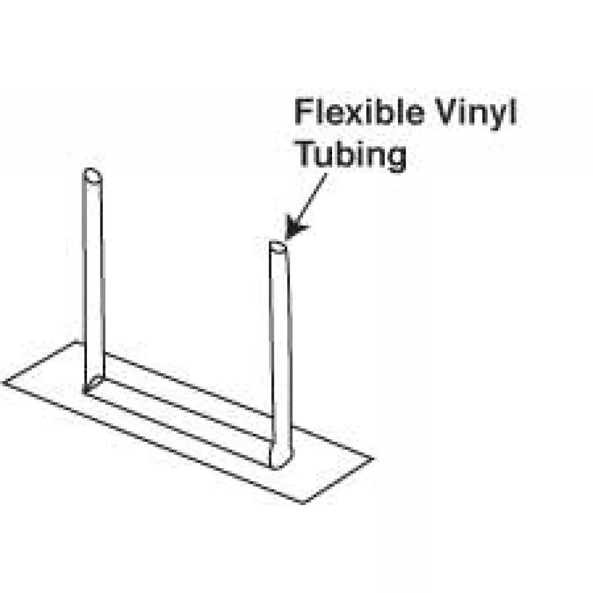 Fastener Self Adhesive Medi Clip Base Only Blue And White - 100 Per Box