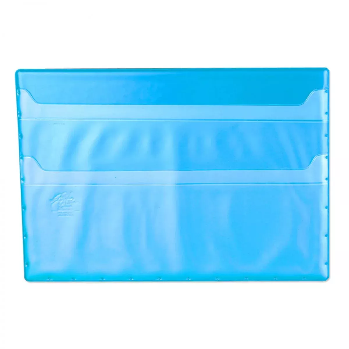 Filepro Transport Jacket With 60Pt. Chipboard Backing Insert 2 Pockets Medium Blue 21-1/2"X14-3/4" - 10 Per Box
