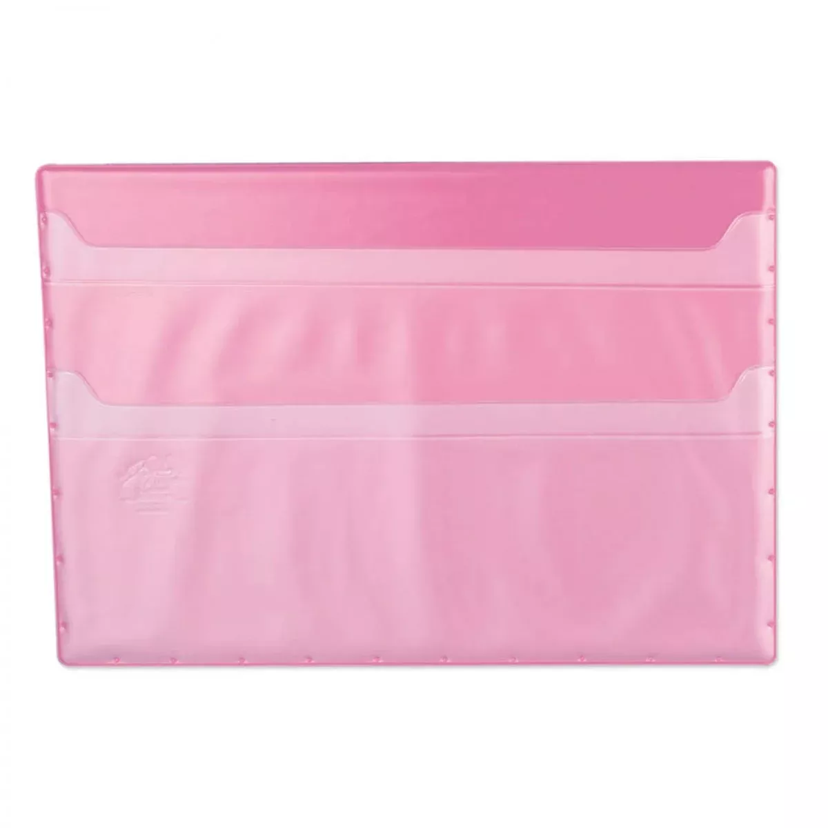 Filepro Transport Jacket With 60Pt. Chipboard Backing Insert 2 Pockets Pink 21-1/2"X14-3/4" - 10 Per Box