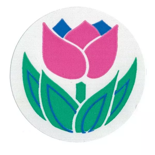 "Flower" Award Stickers Flower ,200 / roll