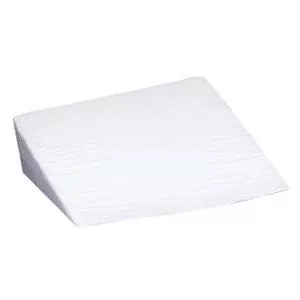 Foam Bed Wedge, 12" X 24" X 24", White Cover