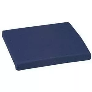 Foam Wc Cushion, 2"X16"X18", Navy, Poly/Cotton Cvr