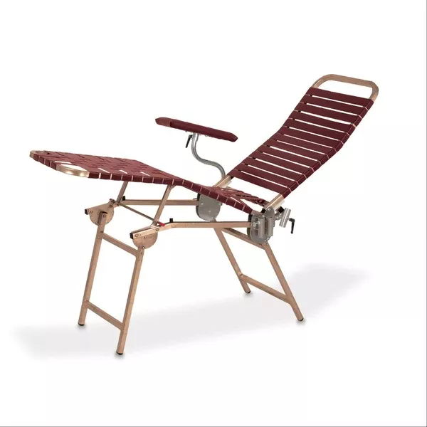 Foldable Portable Donor Chairs Black Frame ,1 Each
