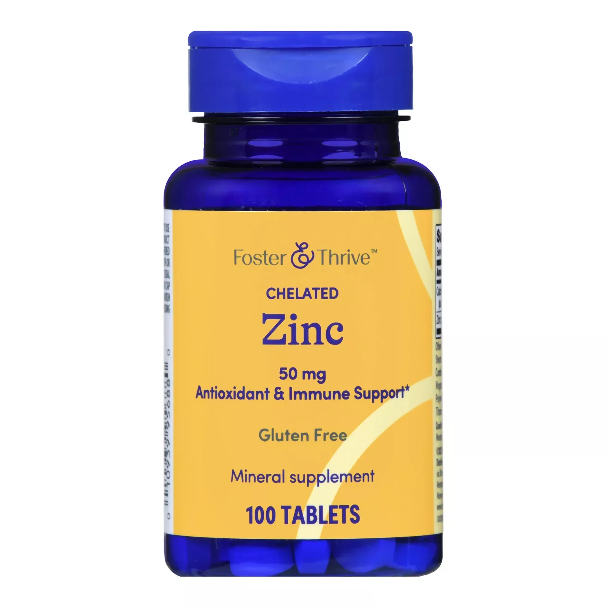 Foster & Thrive™ Chelated Zinc 50 mg Tablets