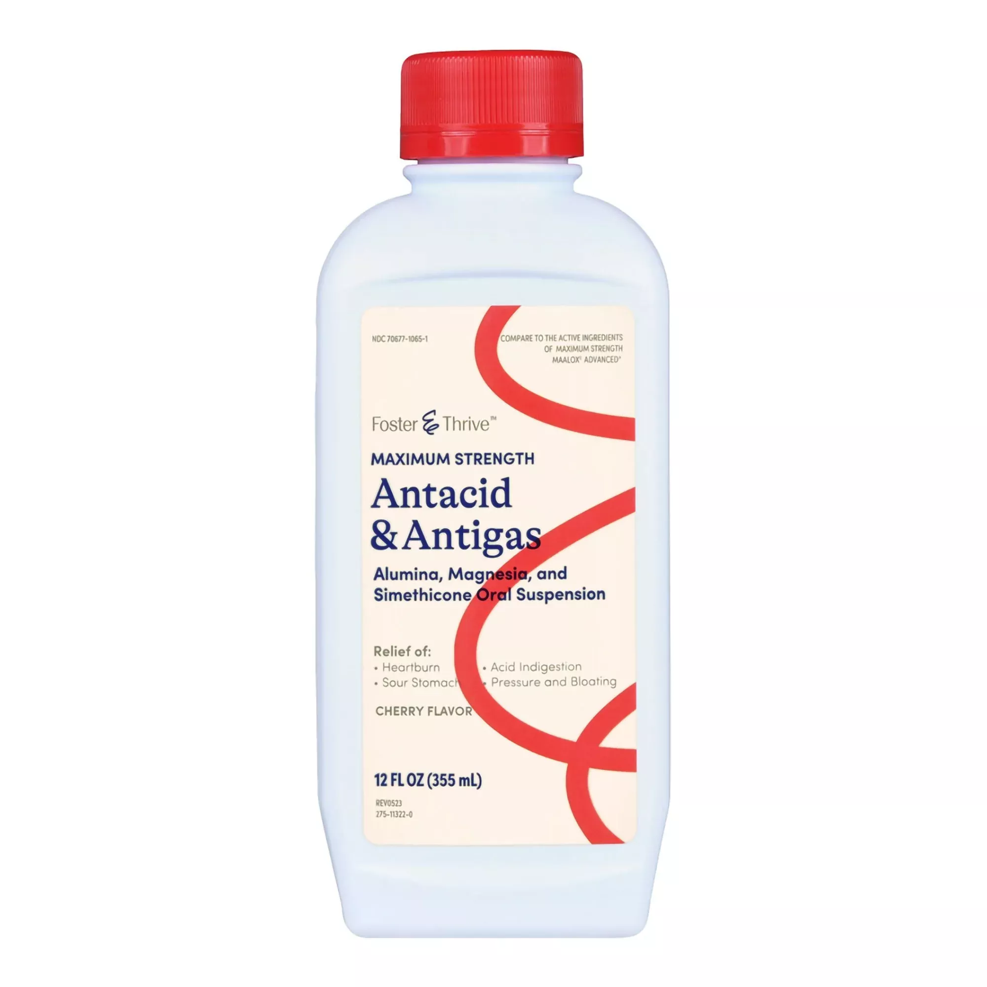 Foster & Thrive™ Max Strength Antacid & Antigas Alumina, Magnesia & Simethicone